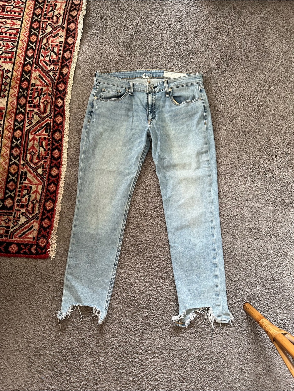 rag & bone Dre Low Rise Slim Boyfriend Jeans